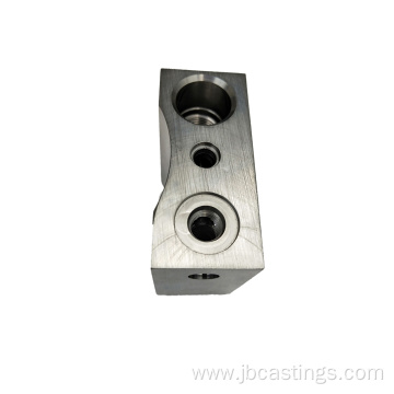 CNC Machined Steel SHaped Cylinder Valve Block